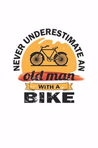 Never underestimate an old man with a bike