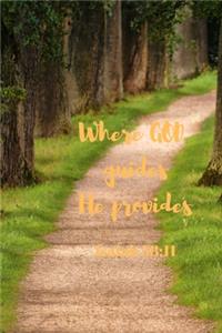 Where God guides - H provides - Isaiah 58