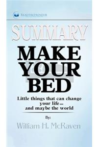 Summary of Make Your Bed