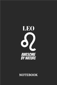 Leo Awesome by Nature Notebook