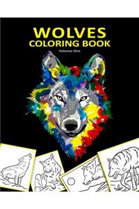 Wolves Coloring Book