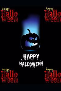 Notebook Happy Halloween Series, 100 White Pages, Size 6x9