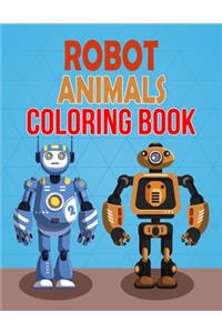 Robot Animals Coloring Book