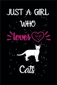 Just A Girl Who Loves Cats