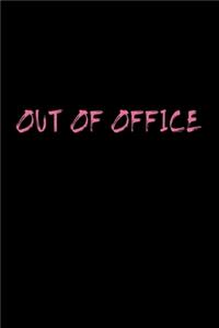 Out of Office Travel Meme Notebook