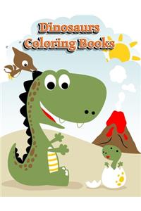 Dinosaurs Coloring Books
