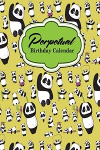 Perpetual Birthday Calendar