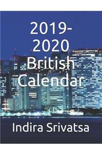2019-2020 British Calendar