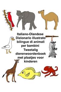 Italiano-Olandese Dizionario illustrato bilingue di animali per bambini Tweetalig dierenwoordenboek met plaatjes voor kinderen