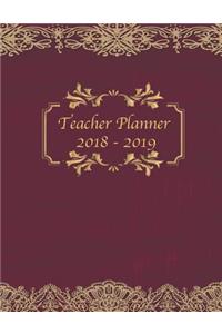 Teacher Planner 2018 - 2019