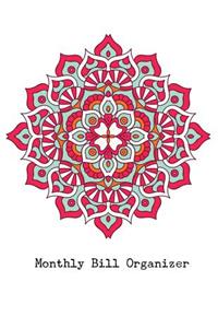 Monthly Bill Organizer