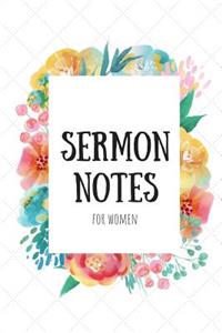 Sermon Notes for Women