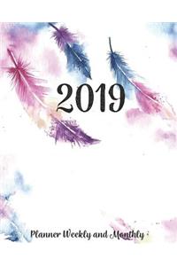 2019 Planner Weekly and Monthly