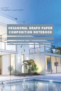 Hexagonal Graph Paper Composition Notebook
