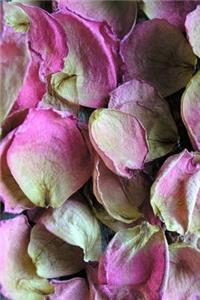 Dried Rose Petals Journal