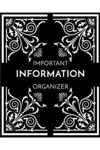 Important Information Organizer