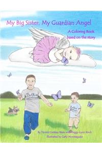 My Big Sister, My Guardian Angel Coloring Book