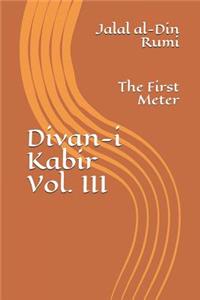 Divan-i Kabir, Volume III