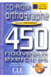 Orthographe 450 Exercises CD-ROM (Intermediate)