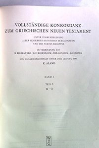 Gesamtwortbestand, Teil 1: Alpha - Lambda; Teil 2: My - Omega