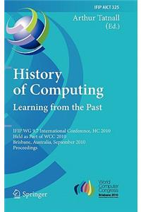 History of Computing: Learning from the Past