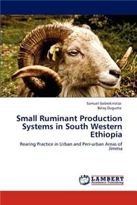 Small Ruminant Production Systems in South Western Ethiopia