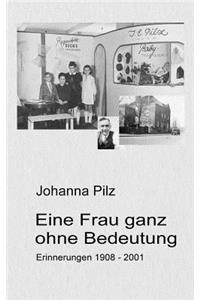 Eine Frau ganz ohne Bedeutung