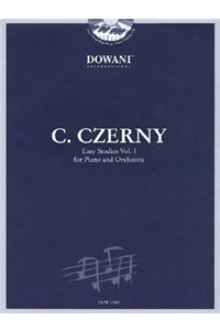 Czerny: Easy Studies - Volume 1 for Piano and Orchestra