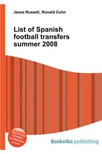 List of Spanish Football Transfers Summer 2008