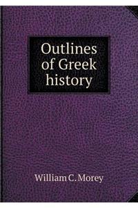 Outlines of Greek History