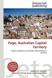 Page, Australian Capital Territory