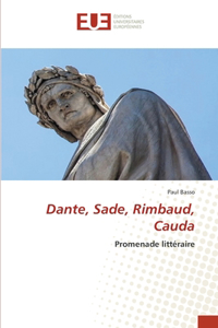 Dante, Sade, Rimbaud, Cauda