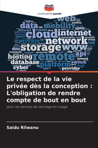 Le respect de la vie privée dès la conception