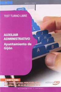 Auxiliar Administrativo del Ayuntamiento de Gijon. Test Turno Libre