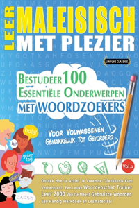 Leer Maleisisch Met Plezier - Voor Volwassenen