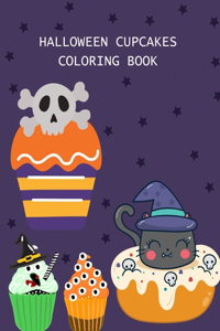 Halloween Cupcakes Coloring Book