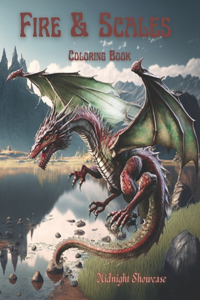 Fire & Scales A Dragon Coloring Book