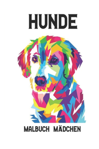 Hunde Mädchen Malbuch