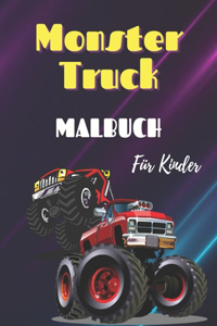 Monster Truck Malbuch Für Kinder