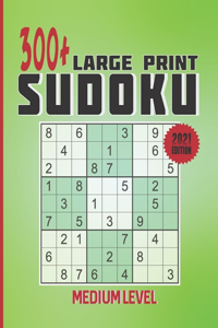300+ Large print Sudoku - Medium Level