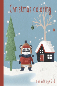 Christmas Coloring for kids age 2-4