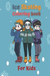 Ice Skating Coloring Book