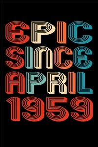 Epic Since April 1959