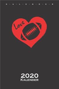Love Football Kalender 2020