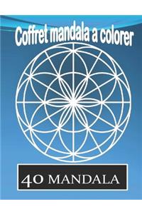 coffret mandala a colorer