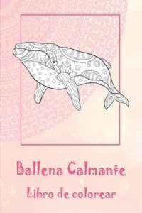 Ballena Calmante - Libro de colorear