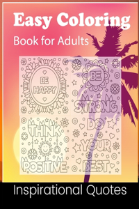Easy Coloring Book for Adult