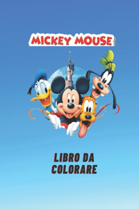 Mickey Mouse Libro Da Colorare