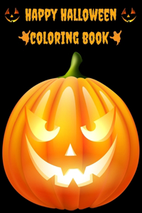 Happy Halloween Coloring Book