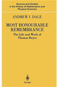 Most Honourable Remembrance